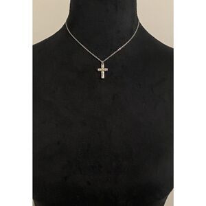 Brighton Diamond Cross Choker-Collar Necklace